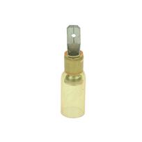 Izoliuota vyriška plokščia jungtis su termiškai susitraukiančia mova (4.8/0.8 mm 4-6 mm2) (10 vnt.)