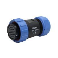 SP2910/S26I-1N lizdas, 30 mm kabeliui 26 takeliai, lituotas, 0.75 mm2 13-16 mm, 5A, 400 V