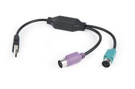 Gembird Adapteris iš USB į -> 2 portai PS2 (pelė ir klaviatūra)