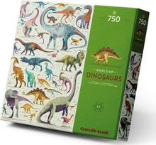 Crocodile Creek Dėlionė Dinozaurų pasaulis, 750 detalių