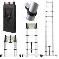 VIENGUBOS ALIUMININĖS TELESKOPINĖS KOPĖČIOS KREPŠIU „HIGHER“ : Dydis - 320 cm