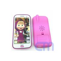 Masha and the bear išmanusis žaislinis telefonas