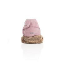 Vežimėlio pirštinės žiemai - Fluffy 2 Old pink