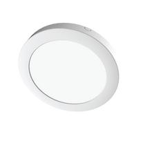 Paviršinė LED panelė SPECTOR LIGHT, 6 W, 4000 K, 520 lm, apvali f., baltos sp., Ø12 x h3 cm