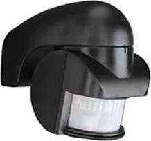 Infrared motion sensor (PIR) VIRGINIA IP44 black 915006003001 | 8718696176771