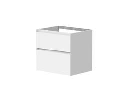 LOFT spintelė 2 stalčiai 60 cm, balta matinė