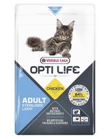 VERSELE-LAGA Opti Life Cat Sterlised/Light Chicken 1 kg sterilizuotoms katėms