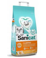 SANICAT Clumping Vainille-Mandarine 8L Bentonito kačių kraikas