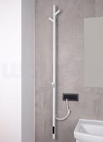 Elektrinis rankšluosčių džiovintuvas WOBBEE Burton 150 cm, balta