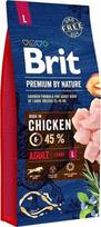 BRIT Premium by Nature Adult Large Chicken - sausas maistas šunims - 15 kg