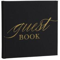 Palinkėjimų knyga FOCUS Guestbook Black