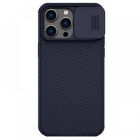 Tamsiai mėlynas dėklas su kameros apsauga "Nillkin CamShield Pro" telefonui iPhone 14 Pro Max