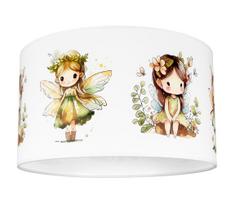 Vaikiškas lubinis šviestuvas FAIRIES 1xE27/60W/230V