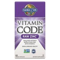 Garden of Life Vitamin Code Raw Zinc 60 vcaps