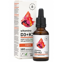 Aura Herbals Vitamin D3 4000 IU + K2 100 µg Forte 30 ml