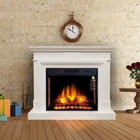 ARFLAME STAMFORD AFS28S WHITE BIANCO pastatomas elektrinis židinys su apdaila