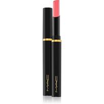MAC Cosmetics Powder Kiss Velvet Blur Slim Stick drėkinamieji matiniai lūpų dažai atspalvis Sheer Outrage 2 g