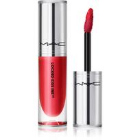 MAC Cosmetics Locked Kiss Ink 24HR Lipcolour ilgai išliekantys matiniai skystieji lūpų dažai atspalvis Ruby True 4 ml
