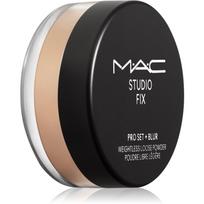 MAC Cosmetics Studio Fix Pro Set + Blur Weightless Loose Powder matinio efekto fiksuojamoji pudra atspalvis Medium Deep 6,5 g