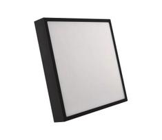 LED Lubinis šviestuvas LED/28,5W/230V 3000/3500/4000K 30x30 cm juodas