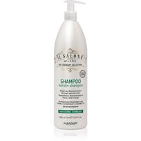Alfaparf Milano Il Salone Milano Keratin atkuriamasis šampūnas pažeistiems plaukams 1000 ml
