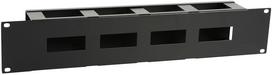 Lanview 2U 19"" S TYPE CABLE  MANAGEMENT PANEL WITH COVER