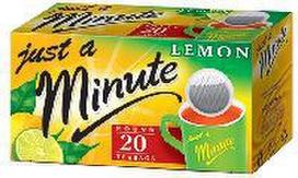 Juodoji arbata JUST A MINUTE Lemon,  20 x, BLTJAM5900396011053
