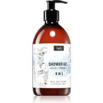 LaQ Goat From Poznaň gaivinamoji dušo želė „Aštuoni viename“ su apynių spurgų ekstraktu 500 ml