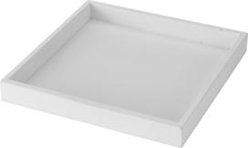 Medinis padėklas, baltos sp., 30 x 3 cm