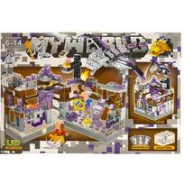 Lego Minecraft stiliaus konstruktorius - drakono karalystė su LED