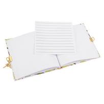 Užrašų knygutė GOLDBUCH 44487 Lilly white su spynele| 17x17| 96 psl|balti lapai