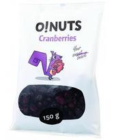 Džiovintos spanguolės O!NUTS, 150 g
