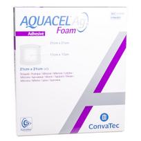 CONVATEC AQUACEL AG FOAM ADHESIVE, tvarstis, 21 x 21 cm, 5 vnt.