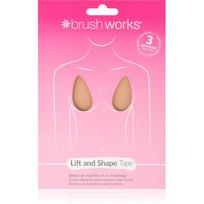 Brushworks Assorted Complexion lipnus krūtinės dirželis 3 vnt.