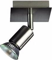 Single spot luminaire CARREA 1x50W GU10 230V IP20 Nickel 915000868302 | 5413987234361