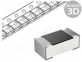 Resistor: thick film | SMD | 0402 | 2.4MΩ | 63mW | ±1% | -55÷155°C