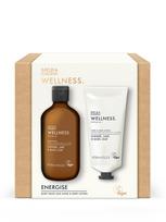 BAYLIS&HARDING Rinkinys: kūno prausiklis, 300 ml + rankų ir kūno losjonas, 200 ml (imbiero, žaliosios citrinos ir baziliko aromato), 2 dalys