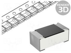 Resistor: thick film | SMD | 01005 | 6.8Ω | 31.25mW | ±5% | -55÷125°C
