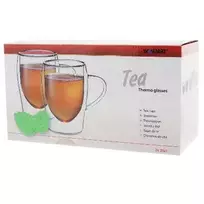 SCANPART dvigubo stiklo puodeliai "Tea" 2 x 300 ml