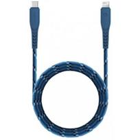 Energea NyloFlex Lightning į USB-C 1,5 m mėlynas