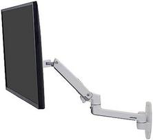 Ergotron LX serijos LX sieninis monitoriaus laikiklis (baltas), varžtai, 11,3kg, 50,8 cm (20"), 86,4 cm (34"), 100 x 100 mm, baltas