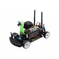 JetRacer Pro Al – keturių ratų roboto platforma su kamera, nuolatinės srovės pavara, OLED ekranu Nvidia Jetson Nano Pro – Waveshare 18432