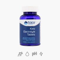 Trace Minerals Electrolyte Keto - Elektrolitai su jūros mineralais, 90 tablečių