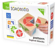 Igroteco loginės kaladėlės pagal paveikslėlį