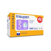 INSUPEN ORIGINAL, adata, insulino švirkštimo priemonė, 31Gx5 mm, 100 vnt.  