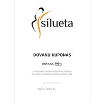 100 EUR vertės elektroninis SILUETA dovanų kuponas