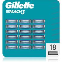 Gillette Mach3 pakaitiniai peiliukai 18 vnt.