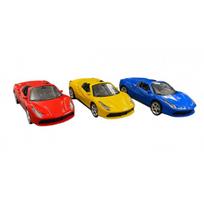 Metalinis modeliukas Ferrari 458 spider - 1vnt.