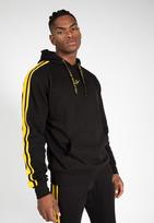 Gorilla Wear Banks Oversized Hoodie - Black/Yellow