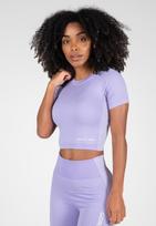 Gorilla Wear Selah Seamless Crop Top - Lilac